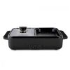 1200W Hot Pot Mini Multifunctional Electric BBQ Grill Non Stick Plate Barbecue Pan Food Cooker 110V