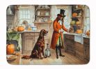 Irish Setter Fall Kitchen Pumpkins Memory Foam Kitchen Mat Machine Washable Anti-Fatigue Mat Cushion Comfort Bath Mat or Kitchen Rug