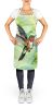 Rubythroated Hummingbird Apron Cooking Kitchen Server Baking Crafts Gardening for Adult Women Men, Unisex, Large, Multicolor