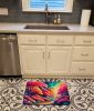 Azaleas in Color Memory Foam Kitchen Mat Machine Washable Anti-Fatigue Mat Cushion Comfort Bath Mat or Kitchen Rug