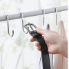 1pc Punch-free Hanger; Double-S Type Storage Rack 8lbs(MAX)